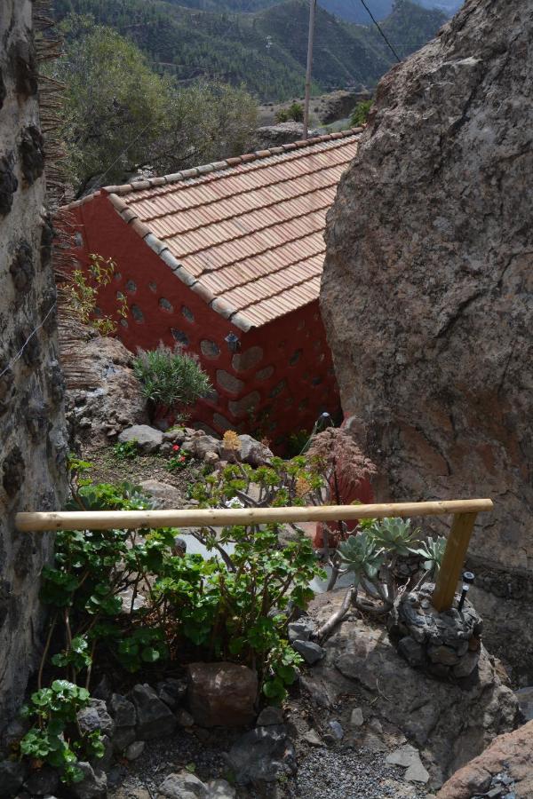 Casa Cueva El Pedregal Tejeda Villa Екстериор снимка