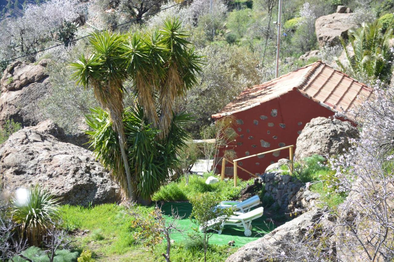 Casa Cueva El Pedregal Tejeda Villa Екстериор снимка