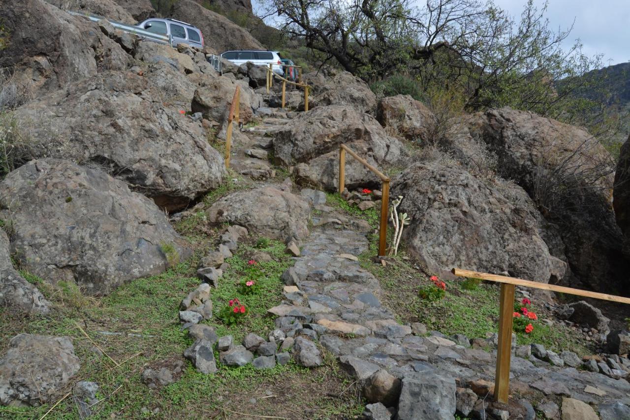 Casa Cueva El Pedregal Tejeda Villa Екстериор снимка