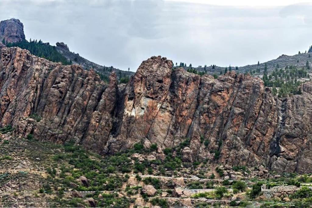 Casa Cueva El Pedregal Tejeda Villa Екстериор снимка