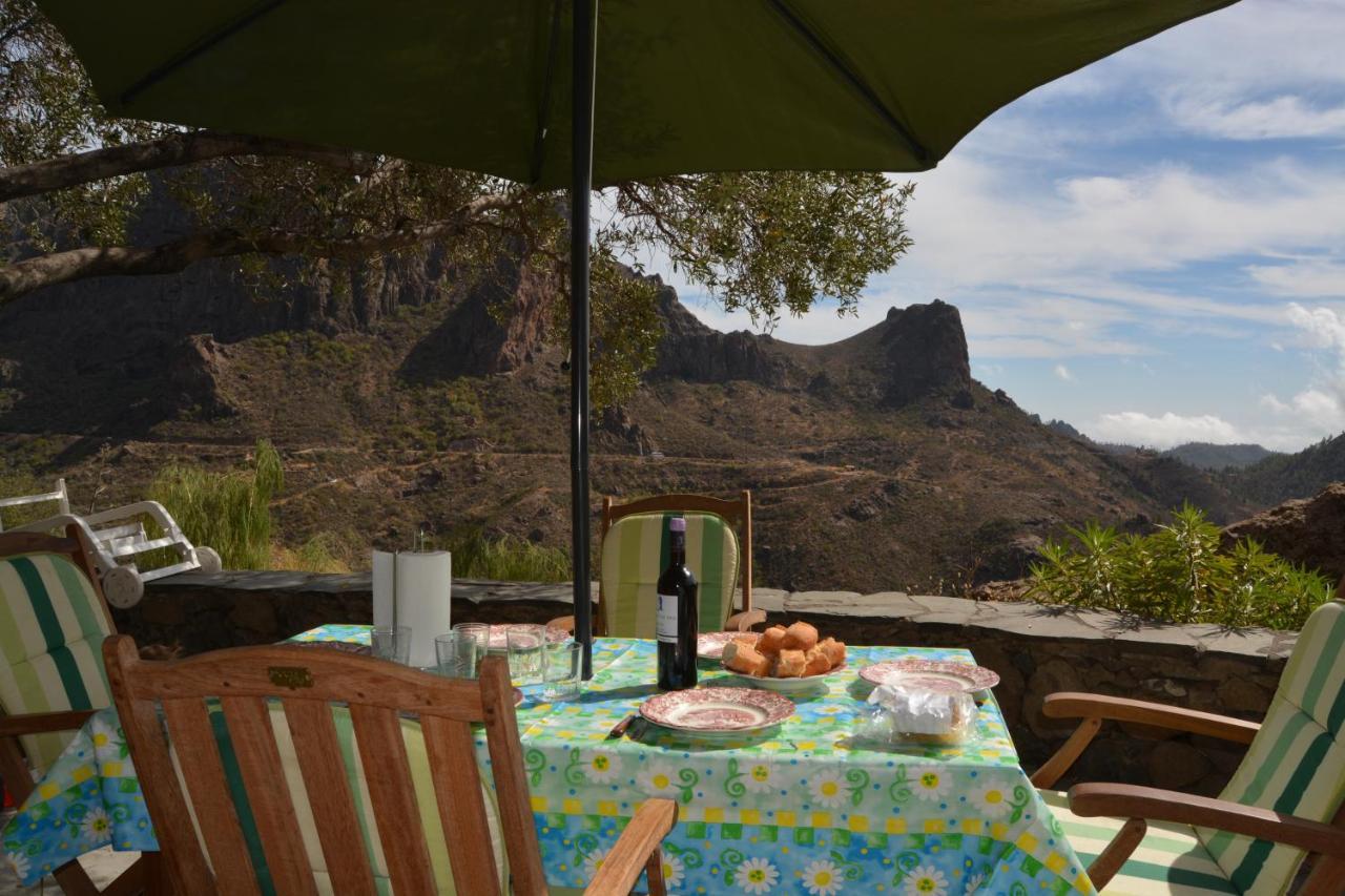 Casa Cueva El Pedregal Tejeda Villa Екстериор снимка